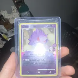 Pokemon Gengar GL 40/111 Rising Rivals SP Reverse Holo Uncommon English Card - Image 2