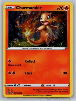 Charmander - Promo SWSH: Sword & Shield Promo Cards Holo SWSH092 NM - Image 1