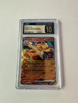 Charizard Ex 006/165 Svsa: Pokemon Card 151 Holo (Japanese) Prestine 10 - Image 1