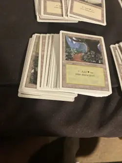 MTG REVISED Edition 100 BASIC LAND LOT - Magic the Gathering Nm++ Unplayed - Image 2