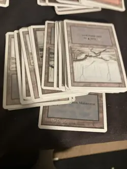 MTG REVISED Edition 100 BASIC LAND LOT - Magic the Gathering Nm++ Unplayed - Image 4