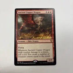 Ancient Copper Dragon NM Commander Legends: Baldur's Gate English Regular 161 - Image 1