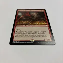Ancient Copper Dragon NM Commander Legends: Baldur's Gate English Regular 161 - Image 2