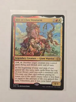 Bre of Clan Stoutarm - Lorwyn Eclipsed - NM - Rare - Legendary Creature - Image 1