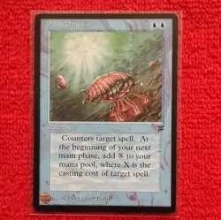 Magic: The Gathering Mana Drain Instant Legends Uncommon 1994 English - Image 1