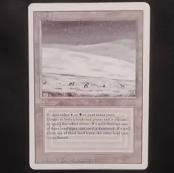 Magic: The Gathering Tundra Land Jesper Myrfors Revised - Image 1