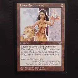 Magic: The Gathering Lion's Eye Diamond Artifact Mirage Rare Regular English - Image 1