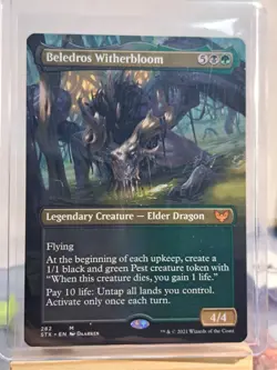Beledros Witherbloom (Borderless) (x2) (Foil & Regular) STX #282 - Image 2