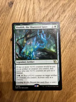 Magic The Gathering MOM 198 Ozolith The Shattered Spire NM - Image 1