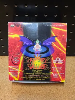 Vampire Savior Capcom Actioncard Booster Packs 10 Cards Booster Pack TCG. Sealed - Image 4
