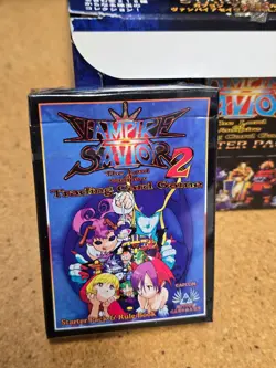 Vampire Savior 2 Capcom Starter Packs 45 Cards Booster Pack TCG. Sealed- Rare - Image 1