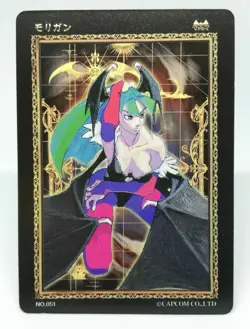 051 Morrigan VPS-1 Vampire Action Trading Card Game CAPCOM JAPAN Sabre Hunter - Image 1