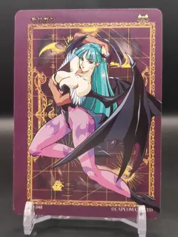 Morrigan Aensland #048 Darkstalkers Vampire Savior Capcom Action Card Game 1998 - Image 3
