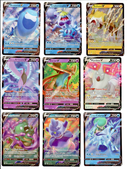 Pokemon TCG - V & EX 9 CARD LOT 💥💥 L104 - Image 2