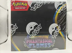 Pokemon TCG Mega Evolution Phantasmal Flames BOOSTER BOX Factory Sealed 36 Packs - Image 1