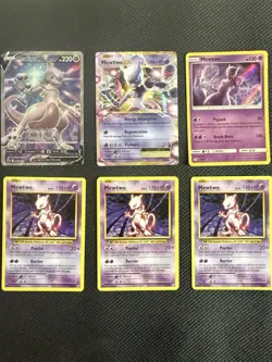 Pokemon TCG Mewtwo 6 Card Lot 2016 -2022 Holo - promo - Rare - Image 1