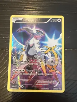 Pokemon Arceus XY116 Black Star Promo Full Art Near Mint Condition - Image 1