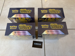 Pokemon TGC Surging Sparks Pokemon Center ETB - 4x ETB's Sealed Free Ship - Image 5