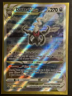 Darkrai VSTAR GG50/GG70 Crown Zenith NM Galarian Gallery Pokemon TCG - Image 1