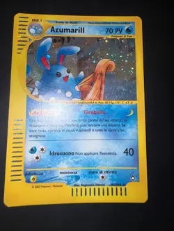Carta Pokemon Azumarill H4/H32 Aquapolis Holo Wizards Ita NEAR MINT - Image 1