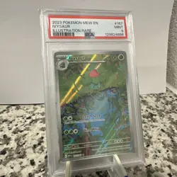 Ivysaur 2023 Pokemon TCG Scarlet & Violet 151 IR #167/165 PSA 9 - Image 1