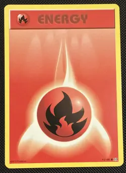 Pokemon TCG Fire Energy XY Evolutions 92/108 Common NM - Image 1