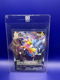 Pokemon TCG Jolteon VMAX SWSH184 Black Star Promo, Near Mint Condition - Image 4