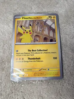 Pokemon x Natural History Museum Promo - Pikachu At The Museum - SEALED - Image 1
