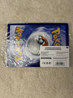 Pokemon x Natural History Museum Promo - Pikachu At The Museum - SEALED - Image 2