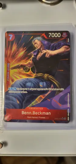 Benn.Beckman (Parallel) OP09-009 Emperors in the New World Foil - Image 1