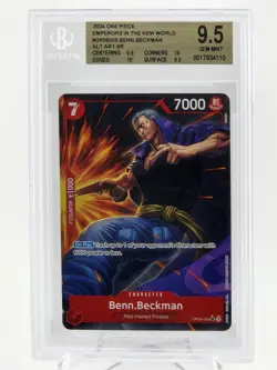 One Piece English Benn Beckman (Parallel) OP09-009 Emperors in the New World - Image 1