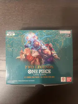 Unsealed One Piece Card Game Two Legends OP-08 Booster Box English - Image 1