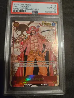 PSA 10 - 2024 ONE PIECE OP09-EMPERORS IN THE NEW WORLD 118 GOL D. ROGER ALT ART - Image 1