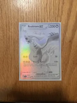Pokemon TCG Reshiram EX White Flare Mint-Near Mint Condition Card 174/086 BWR - Image 1