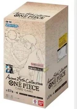 ONE PIECE Card Game Extra Booster Anime25th collection 24 packs Japan SERCED - Image 2