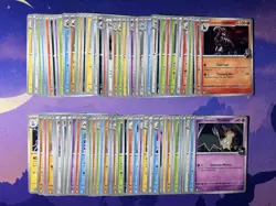Pokemon Bulk Lot (Destined Rivals) - 100 Common Cards (18 Reverse’s & 6 Holo’s) - Image 1