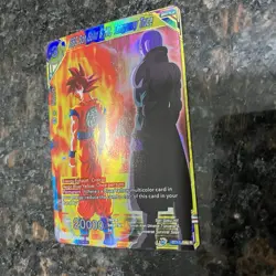 SSG Son Goku & Hit Temporary Truce Rare Foil Dragon Ball Super Card Game | NM - Image 2