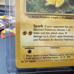 Pokemon Pikachu TCG Jungle Card 60/64 Unlimited Common LP - Image 5
