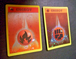 POKEMON CARDS PROMO ENERGY HOLO STARFOIL CARDS FIRE AND FIGHTING Keiji Kinebuchi - Image 1