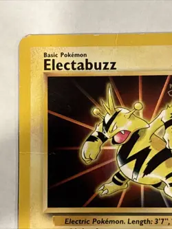 Pokemon Electabuzz #2 Warner Bros Movie Black Star Promo TCG Card - Image 2