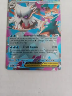 Mega Abomasnow EX Double Rare Mega Evolution 036/132 Pokemon Card, English, NM - Image 2