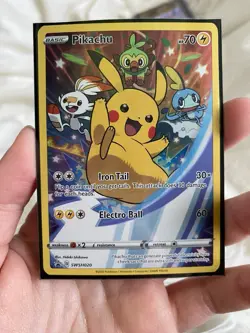Pikachu SWSH020 SWSH: Sword & Shield Promo Cards Holo - Image 1