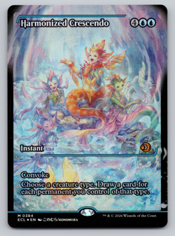 Harmonized Crescendo FOIL Showcase - Lorwyn Eclipsed MTG - Image 1