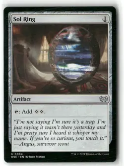 Sol Ring Commander Duskmourn MTG NM - Image 1