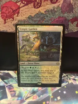 Temple Garden Lorwyn Eclipsed Foil Near Mint - Image 1