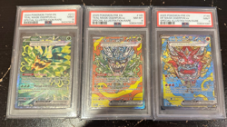 Pokemon TCG Mask Ogerpon EX SIR Twilight Masquerade Prismatic PSA 9 & 8 - Image 1