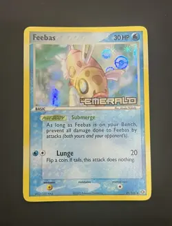 Feebas 49/106 Ex Emerald Reverse Holo Stamped Pokemon 2005 ~NM - Image 1
