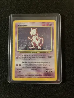Pokemon TCG Mewtwo Base Set 10/102 Holo 1999-2000 Wizards Base Set Copyright... - Image 4
