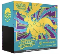 x2 Ascended Heroes Pokemon Center Elite Trainer Box (ETB) - PRESALE/PREORDER - Image 1