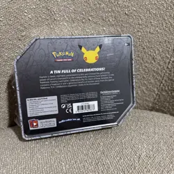 Pokemon TCG Celebrations Lance's Charizard Tin (Factory Sealed) - Image 2